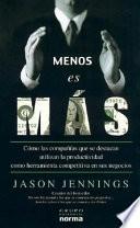 Menos Es Mas