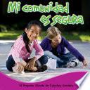 Libro Mi comunidad es segura