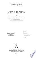 Libro Mito y epopeya