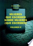 Libro Mujeres que escriben sobre mujeres (que escriben)
