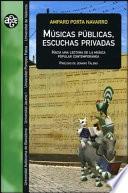 Libro Músicas públicas, escuchas privadas