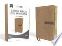 Libro NBLA, Santa Biblia Del Ministro, Leathersoft, Beige