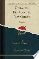 Libro Obras de Fr. Manuel Navarrete