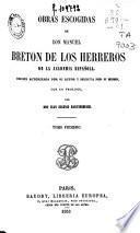 Obras escogidas de Don Manuel Bretón de los Herreros