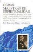 Libro Obras maestras de espiritualidad