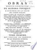 Obras medico-chirurgicas de Madama Fouquet