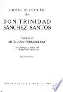 Obras selectas de Don Trinidad Sánchez Santos