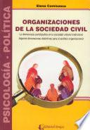 Organizaciones de la sociedad civil