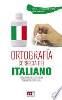 Libro Ortografía correcta del italiano