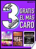 Pack 3 ebooks, Gratis el más caro