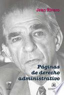 Libro Páginas de derecho administrativo