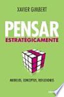 Libro Pensar estratégicamente