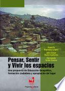 Libro Pensar, sentir y vivir los espacios