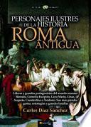 Libro Personajes Ilustres de la Historia: Roma Antigua