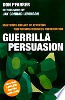 Persuasión de guerrilla