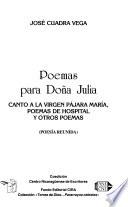 Poemas para Doña Julia