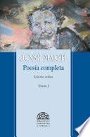 Libro Poesía Completa de José Martí I