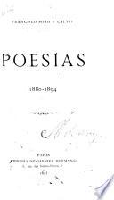 Poesías, 1880-1894