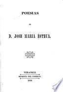 Poesías de D. José María Esteva