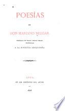 Poesías de don Mariano Melgar