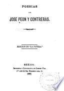 Poesias de Jose Peon y Contreras
