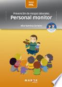 Libro Prevención de riesgos laborales: Personal monitor