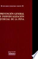 Prevención general e individualización judicial de la pena