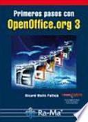 Libro Primeros pasos con OpenOffice.org 3