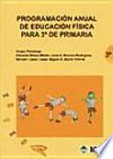 Libro Programación anual de Educación Física para 3o de Primaria