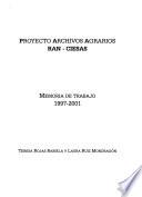 Proyecto archivos agrarios RAN-CIESAS