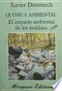 Libro Química ambiental