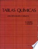 Libro Química. Tablas para laboratorio e industria
