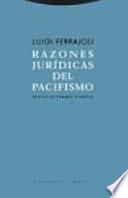 Libro Razones jurídicas del pacifismo