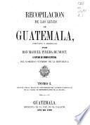 Recopilación de las leyes de Guatemala