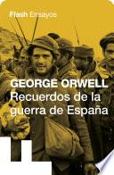 Libro Recuerdos de la guerra de España (Colección Endebate)