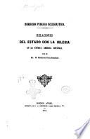 Relaciones del estado con la iglesia en la antigua América española
