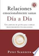 Libro Relaciones Emocionalmente Sanas Dia a Día