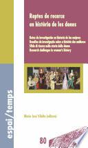 Libro Reptes de recerca en història de les dones