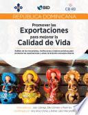 Libro República Dominicana: Promover las exportaciones para mejorar la calidad de vida