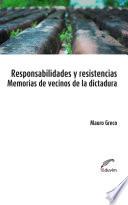 Libro Responsabilidades y resistencias