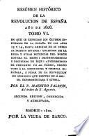 Resumen historico de la Revolucion de España, año de 1808