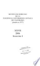Revista de derecho de la Pontificia Universidad Católica de Valparaíso