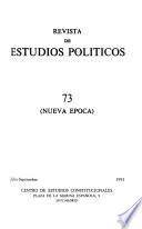 Revista de estudios políticos