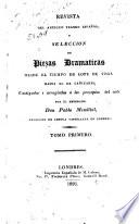 Revista del antiguo teatro español: El astrólogo finjido, por P. Calderón de la Barca