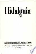 Revista Hidalguía número 162. Año 1980