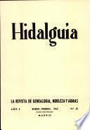 Revista Hidalguía número 50. Año 1962