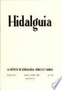 Revista Hidalguía número 94. Año 1969