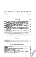 Revista latinoamericana de psicología