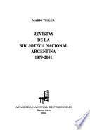 Revistas de la Biblioteca Nacional Argentina, 1879-2001