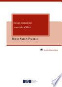 Libro Riesgo operacional y servicio público